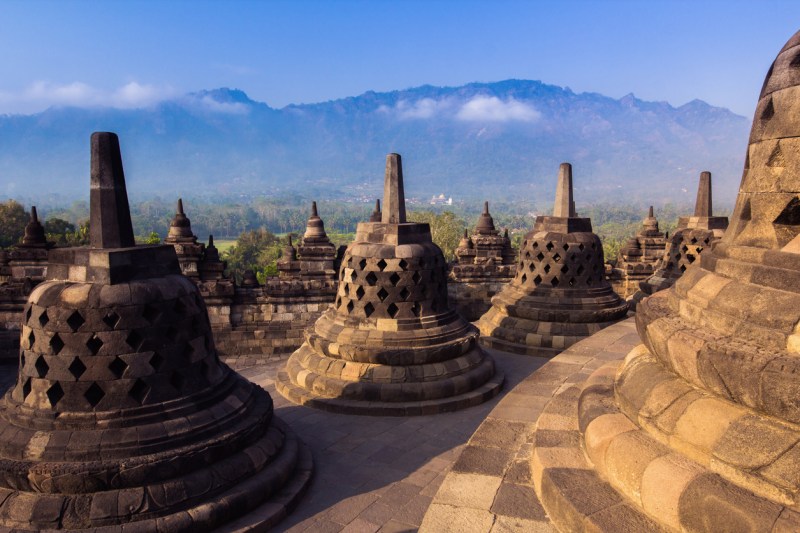 Borobudur Temple, Yogyakarta, Java, Indonesia.