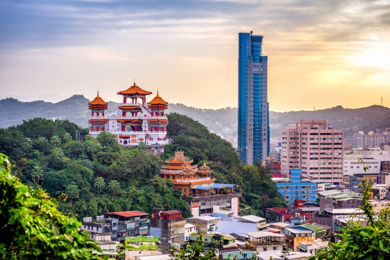 Keelung, Taiwan Skyline