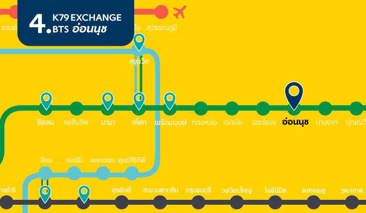 K79 Exchange แผนที่