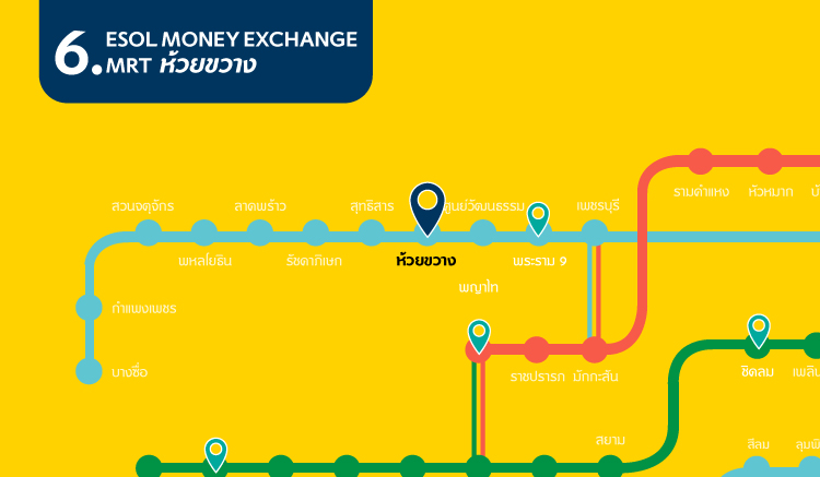 ESOL Money Exchange แผนที่