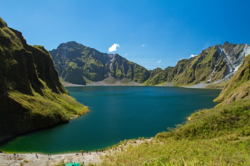 Pinatubo crater