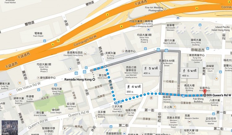 Mak Ming Noodles map