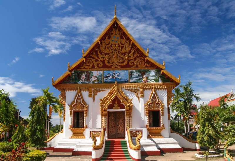 Buddhist temple in Pakse