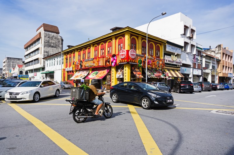 Little India in Ipoh Town Perak