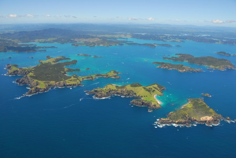 Aerial - Bay of Islands, Northland, New Zealand