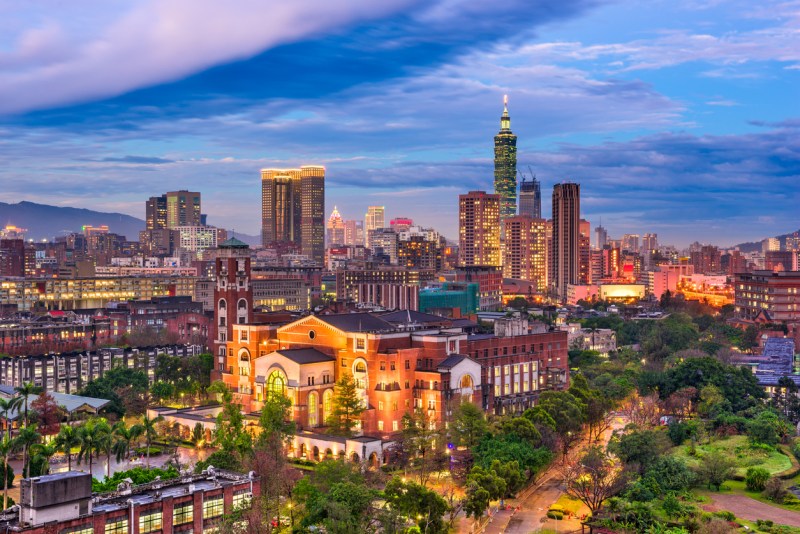 Taiwan City Skyline