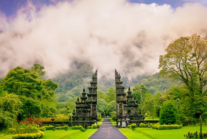 Hindu temple in Bali