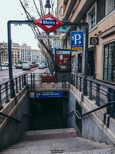 Dream Destination Spain - Day 1 - Madrid - Madrid Metro 1