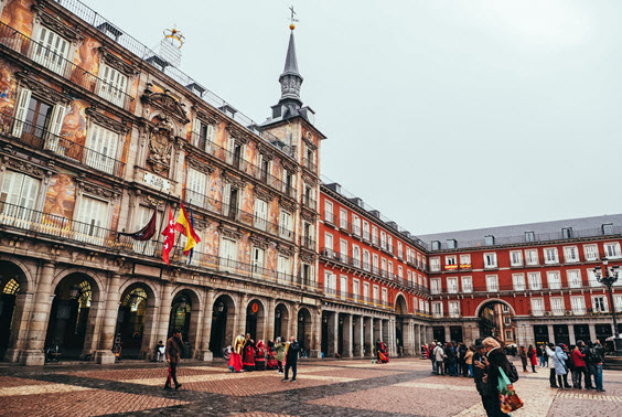 Dream Destination Spain - Day 1 - Madrid - Plaza Mayor 1