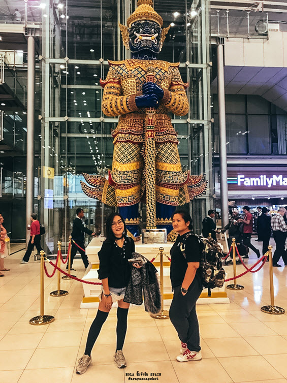 Dream Destination Spain - Day 1 - Suvarnabhumi Airport