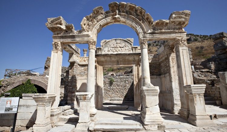 Dream Destination Turkey Day 2 - Ephesus Temple of Hadrian