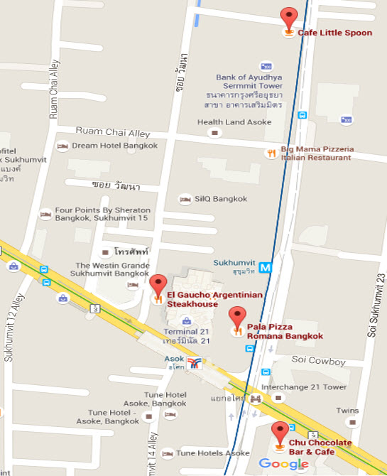 ร้านอาหารอร่อยสถานีอโศก