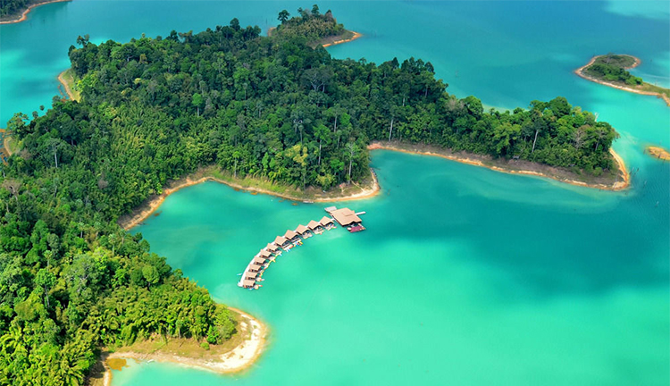 แพ 500 ไร่ เขาสก โฟลตติ้ง รีสอร์ท 1-1