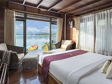 แพ 500 ไร่ เขาสก โฟลตติ้ง รีสอร์ท 2