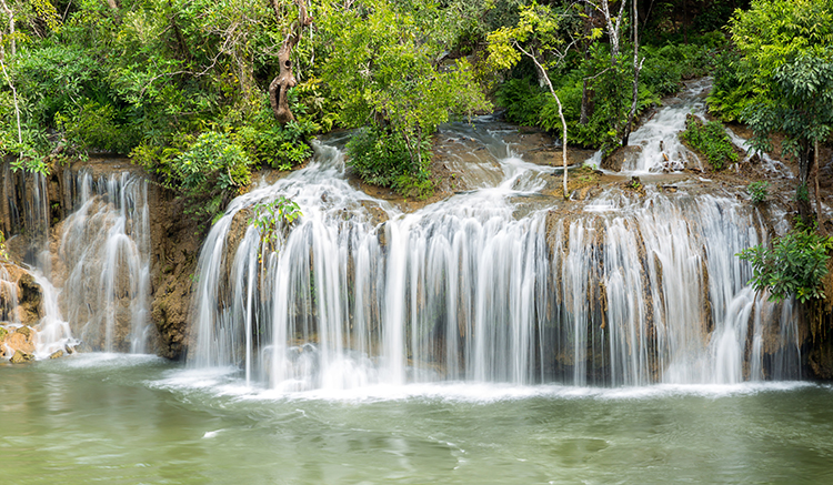 1-น้ำตกไทรโยค-จังหวัดกาญจนบุรี