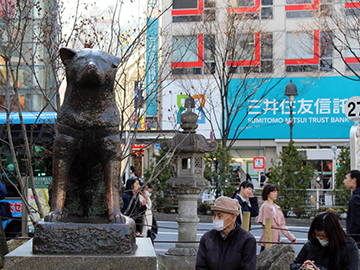 1.-รูปปั้นสุนัขฮาจิโกะ-Hachiko-Statue-03