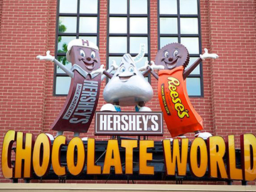 1.Hershey’s Chocolate World