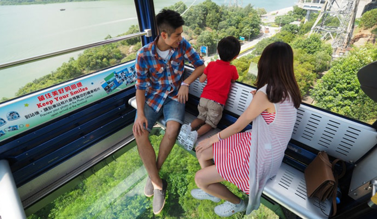 1.Nong Ping Cable Car Over Lantau Island-3