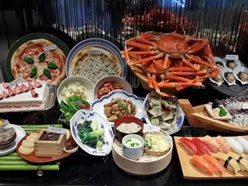 ปูยักษ์ Tokyo Station Buffet-1