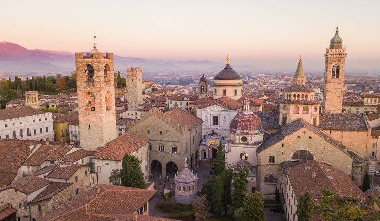 2. เมืองแบร์กาโม (Bergamo) ประเทศอิตาลี