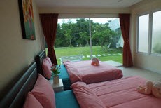 ห้องนอน วรวีร์ รีสอร์ท แอนด์ สปา