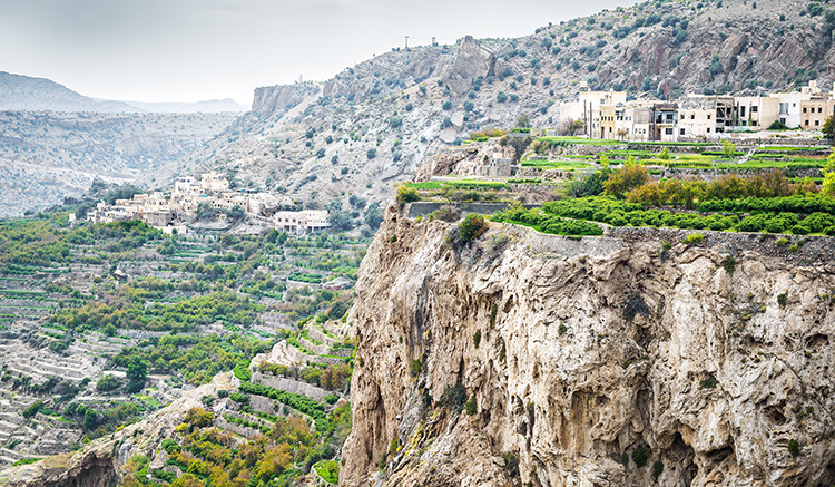 4.-หุบเขาจีเบล-อักห์ดาร์-Jebel-Akhdar ตะวันออกกลาง