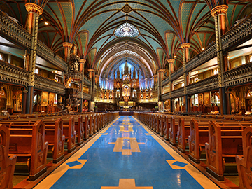 4.Notre-Dame-Basilica-Montreal-ประเทศแคนาดา-3