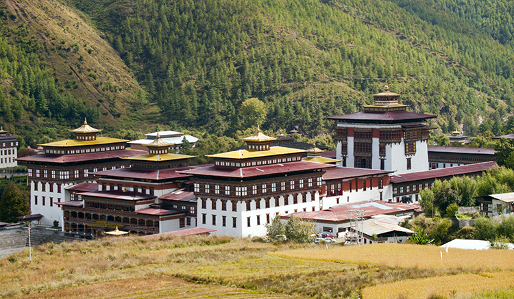 4.อาคารที่ทำการรัฐบาลทาชิโช-ซอง-Tashichho-Dzong