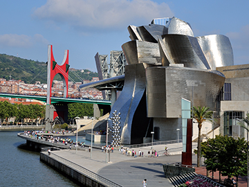 5.พิพิธภัณฑ์กุกเกนไฮม์-บิลบาโอ-The-Guggenheim-Museum-Bilbao-สเปน-1