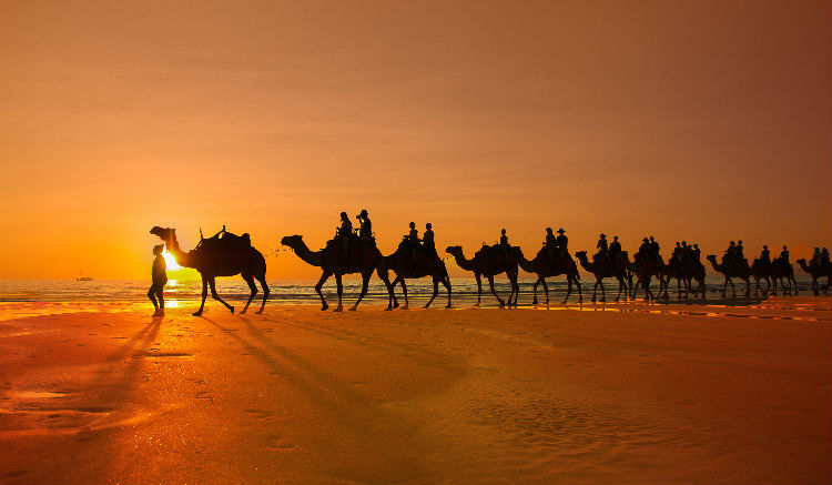 6. เมืองบรูม (Broome) ประเทศออสเตรเลีย