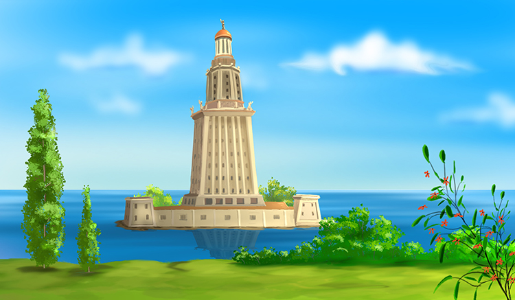 7-Lighthouse-of-Alexandria