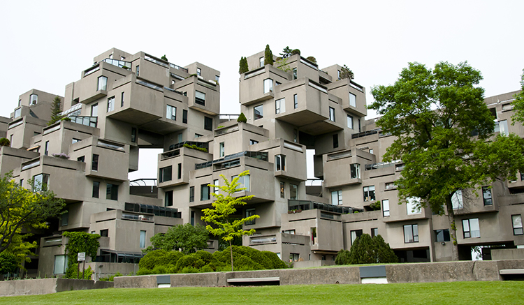 สถาปัตยกรรม 9.-ฮาบิแทท-67-Habitat-67-เมืองมอนทรีออล-ประเทศแคนาดา-1
