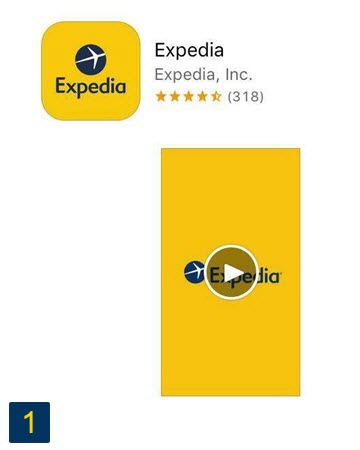 วิธีการจองตั๋วเครื่องบินผ่านแอพพลิเคชั่น Expedia