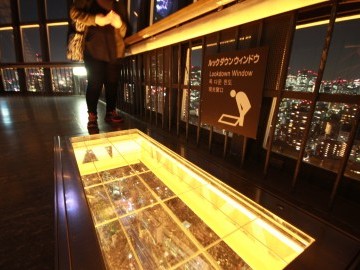 Lookdown window tokyo tower