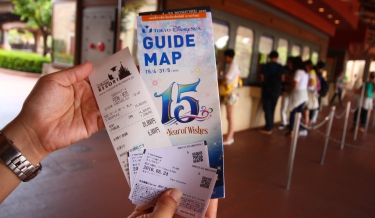 ซื้อบัตร Tokyo DisneySea Park