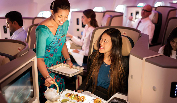บิสสิเนสคลาส Srilankan 1
