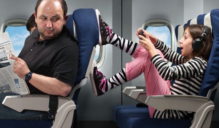 plane passengers