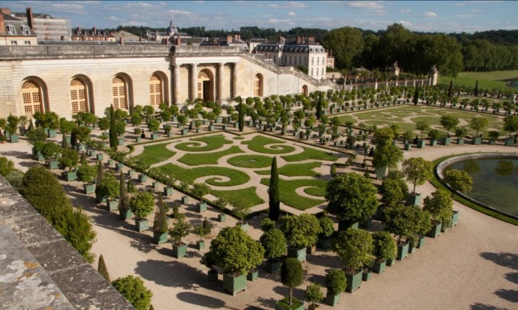 สวนสไตล์ฝรั่งเศส พระราชวังแวร์ซาย