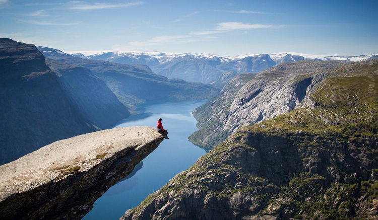 4. จุดชมวิวโทรลล์ทุงกา (Trolltunga)